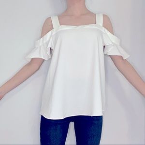 NWOT Forever21 Cold Shoulder Blouse